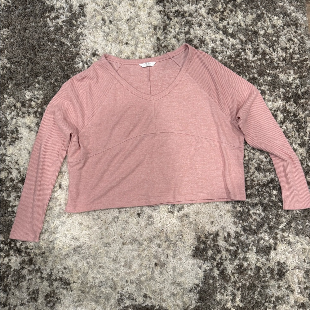 Lucky Brand Women’s Pink Lightweight Sweater, Medium